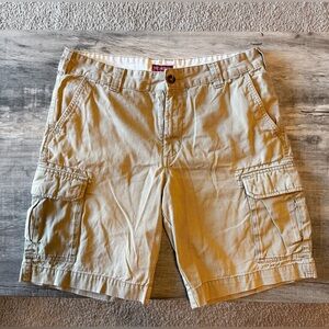 Merona Khaki Cargo Shorts | Men’s | 34
